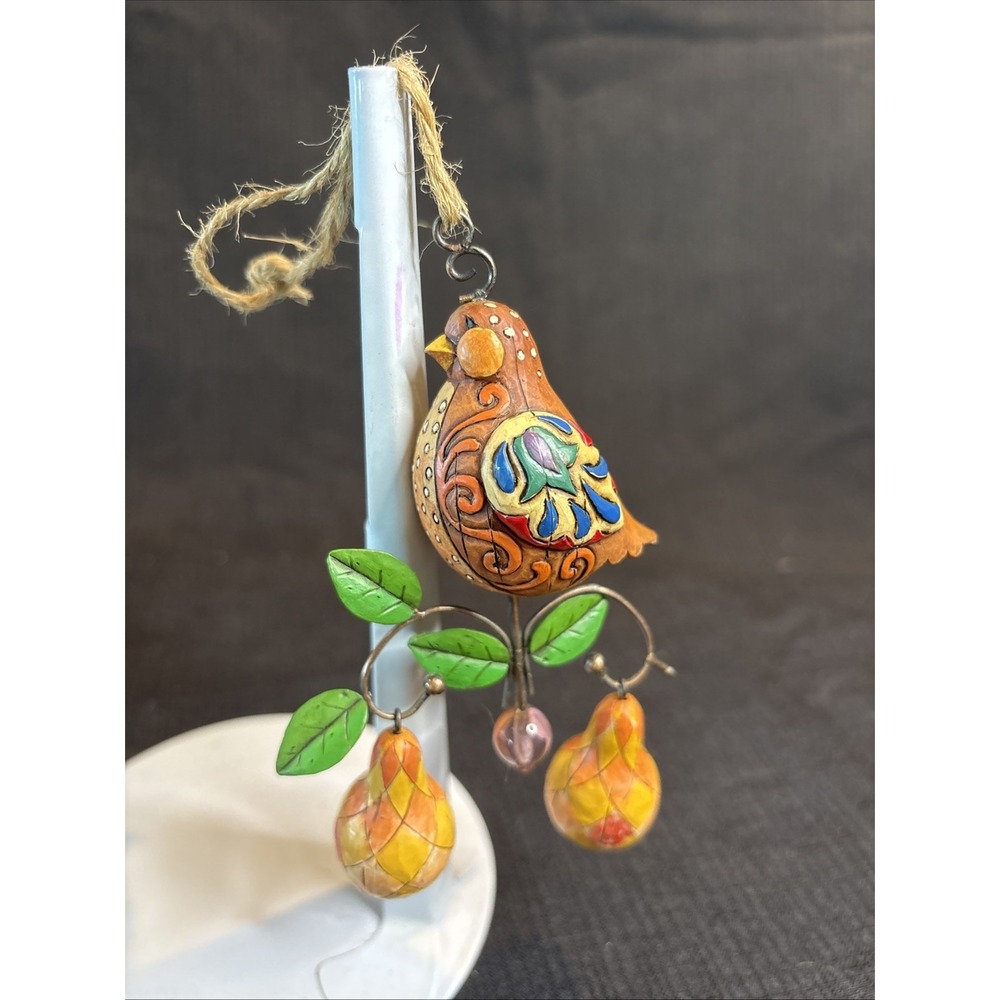Jim Shore Heartwood Creek Partridge In A Pear Tree 12 Days Of Christmas Ornament